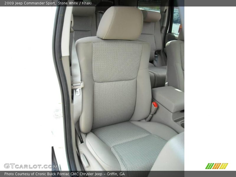 Stone White / Khaki 2009 Jeep Commander Sport