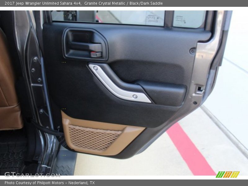 Granite Crystal Metallic / Black/Dark Saddle 2017 Jeep Wrangler Unlimited Sahara 4x4