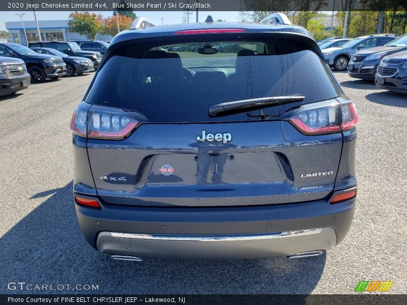Blue Shade Pearl / Ski Gray/Black 2020 Jeep Cherokee Limited 4x4