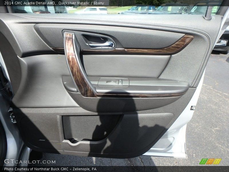 Quicksilver Metallic / Ebony 2014 GMC Acadia Denali AWD