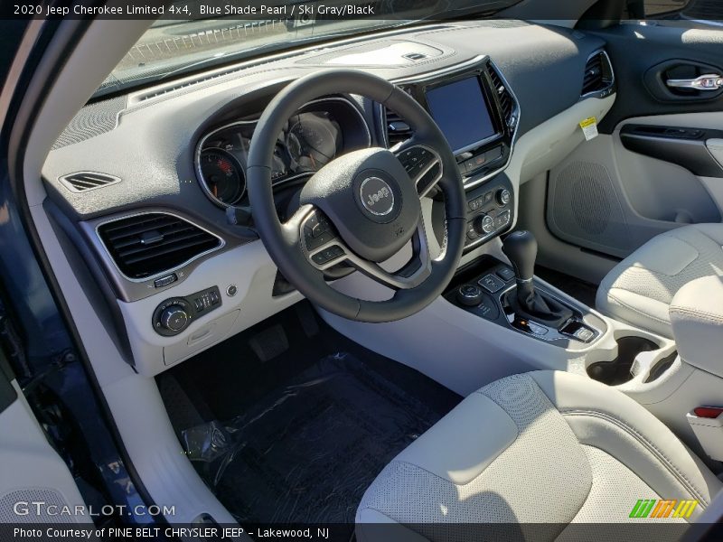 Blue Shade Pearl / Ski Gray/Black 2020 Jeep Cherokee Limited 4x4
