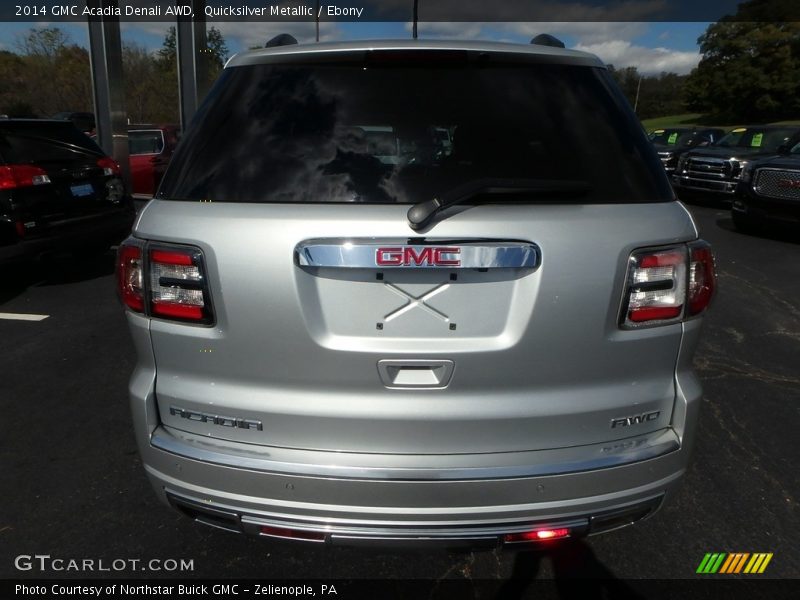 Quicksilver Metallic / Ebony 2014 GMC Acadia Denali AWD