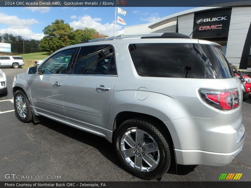 Quicksilver Metallic / Ebony 2014 GMC Acadia Denali AWD