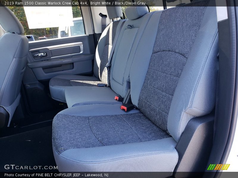 Bright White / Black/Diesel Gray 2019 Ram 1500 Classic Warlock Crew Cab 4x4
