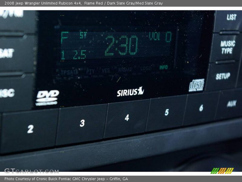 Flame Red / Dark Slate Gray/Med Slate Gray 2008 Jeep Wrangler Unlimited Rubicon 4x4
