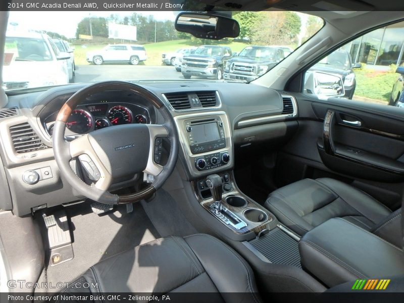 Quicksilver Metallic / Ebony 2014 GMC Acadia Denali AWD
