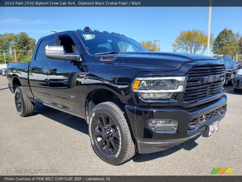 Diamond Black Crystal Pearl / Black 2019 Ram 2500 Bighorn Crew Cab 4x4