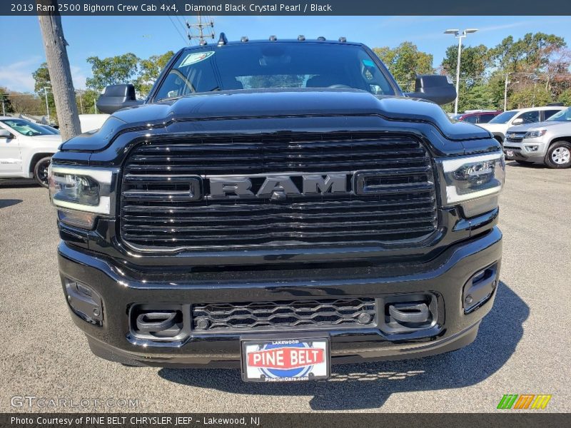 Diamond Black Crystal Pearl / Black 2019 Ram 2500 Bighorn Crew Cab 4x4