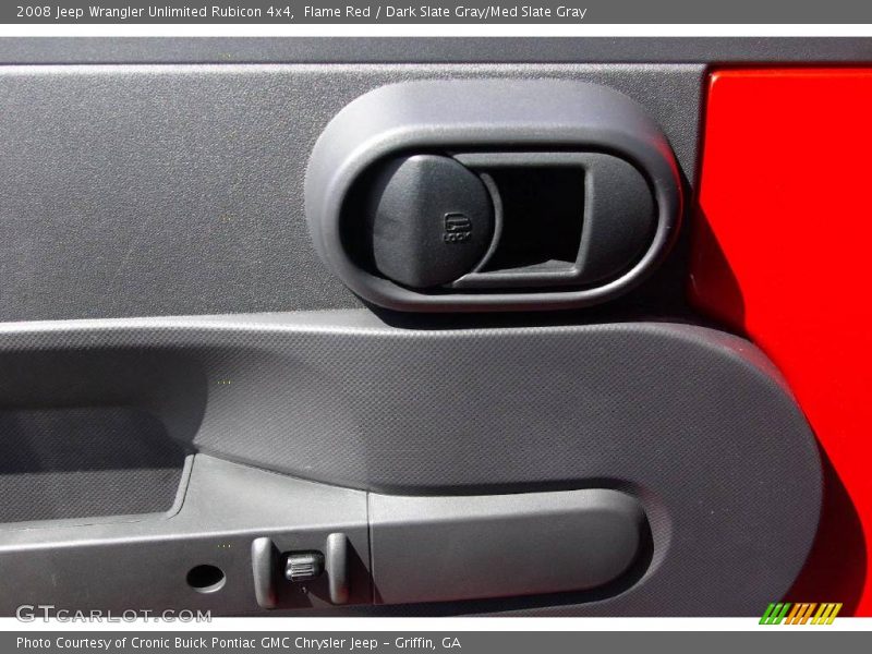 Flame Red / Dark Slate Gray/Med Slate Gray 2008 Jeep Wrangler Unlimited Rubicon 4x4