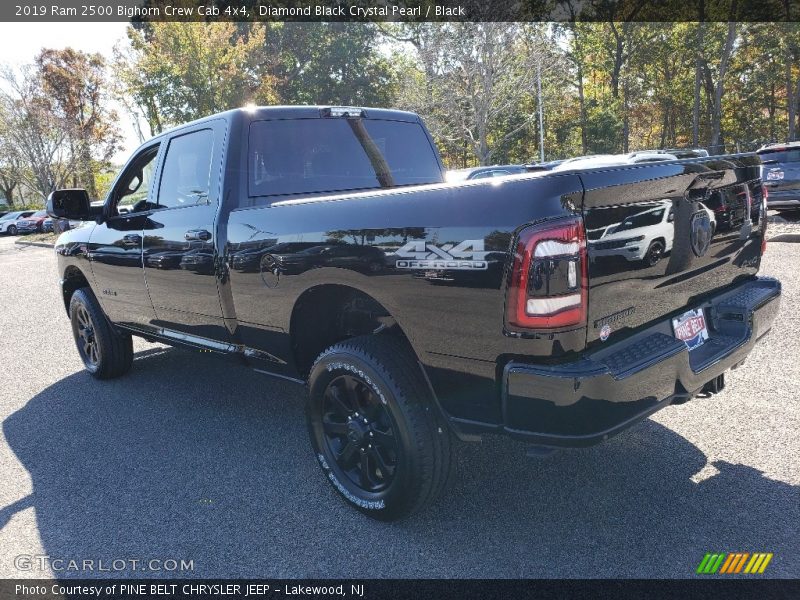 Diamond Black Crystal Pearl / Black 2019 Ram 2500 Bighorn Crew Cab 4x4