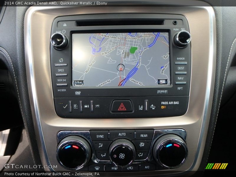 Quicksilver Metallic / Ebony 2014 GMC Acadia Denali AWD