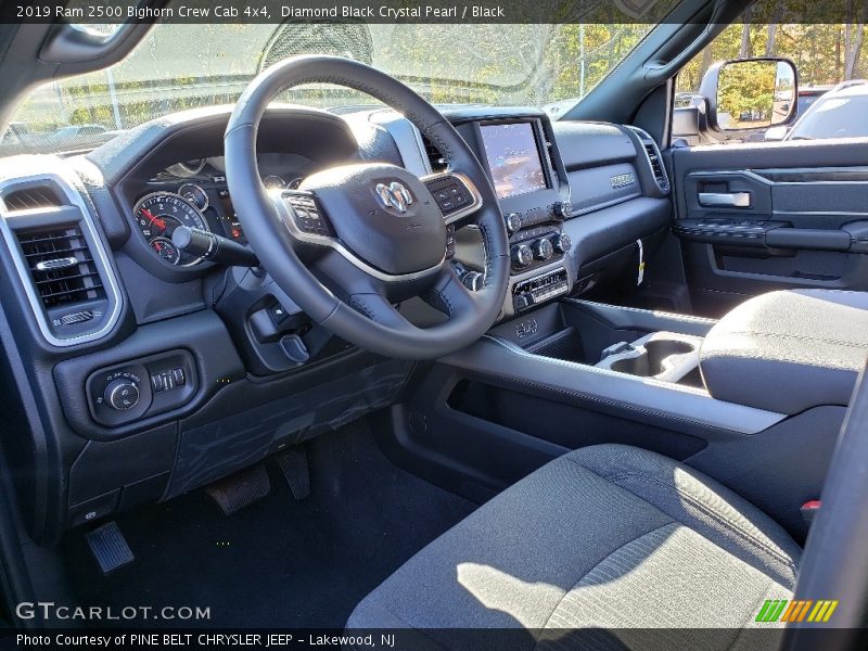 Diamond Black Crystal Pearl / Black 2019 Ram 2500 Bighorn Crew Cab 4x4
