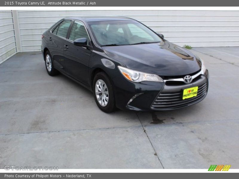 Attitude Black Metallic / Ash 2015 Toyota Camry LE