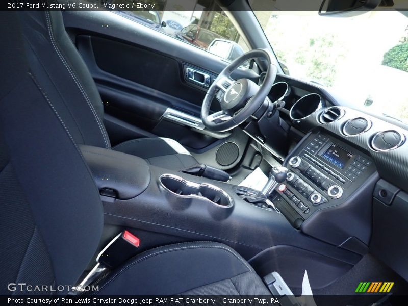 Magnetic / Ebony 2017 Ford Mustang V6 Coupe