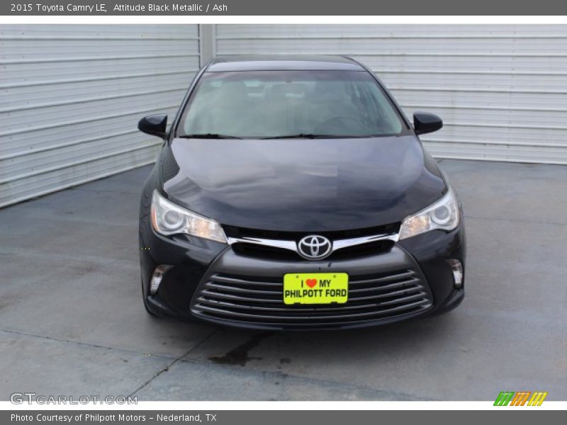 Attitude Black Metallic / Ash 2015 Toyota Camry LE