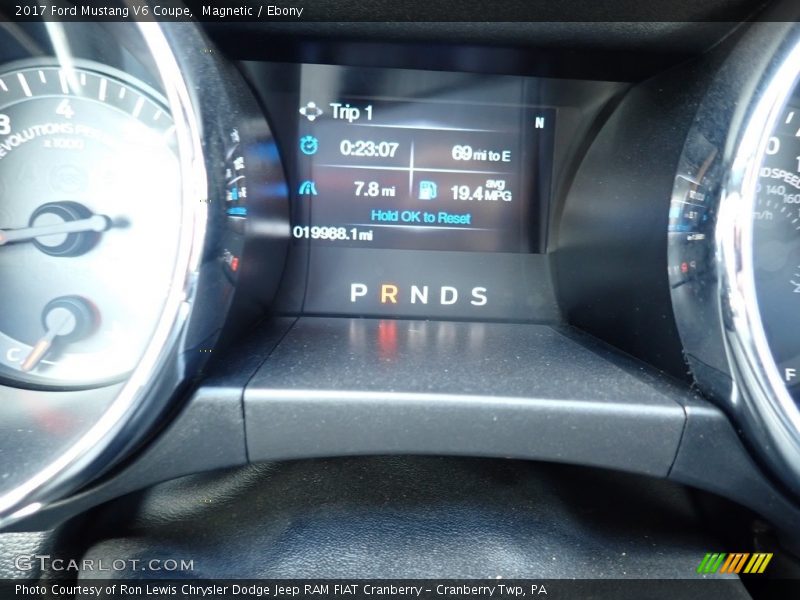 Magnetic / Ebony 2017 Ford Mustang V6 Coupe