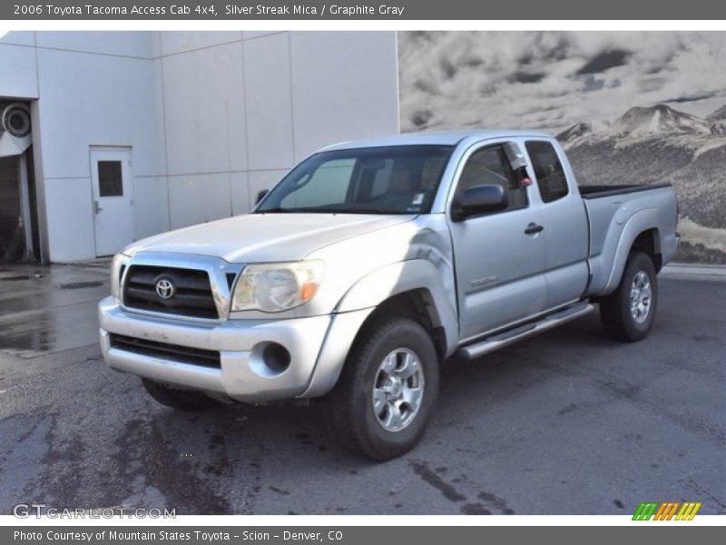 Silver Streak Mica / Graphite Gray 2006 Toyota Tacoma Access Cab 4x4