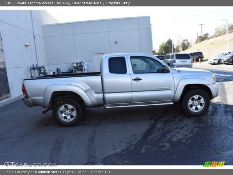 Silver Streak Mica / Graphite Gray 2006 Toyota Tacoma Access Cab 4x4