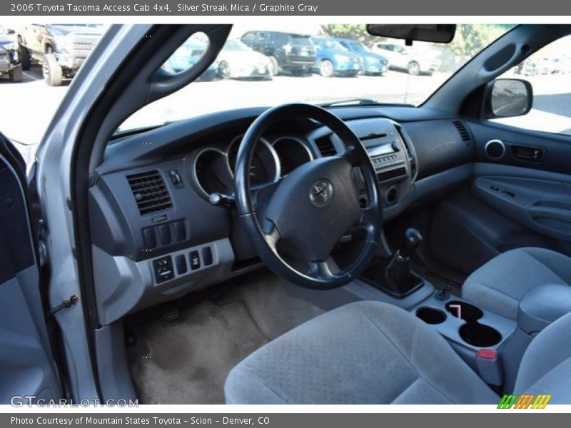 Silver Streak Mica / Graphite Gray 2006 Toyota Tacoma Access Cab 4x4