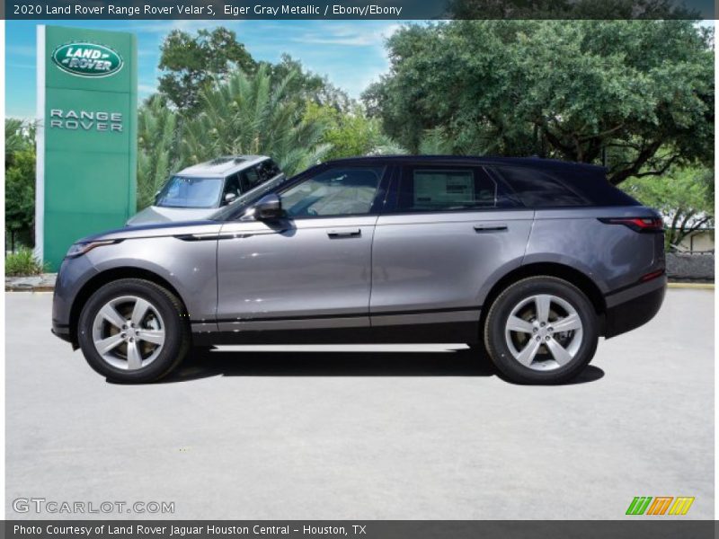Eiger Gray Metallic / Ebony/Ebony 2020 Land Rover Range Rover Velar S