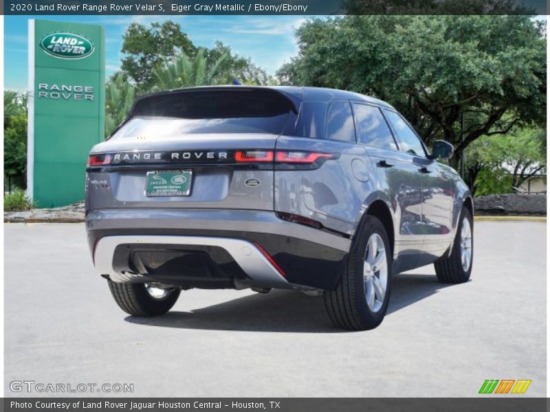 Eiger Gray Metallic / Ebony/Ebony 2020 Land Rover Range Rover Velar S