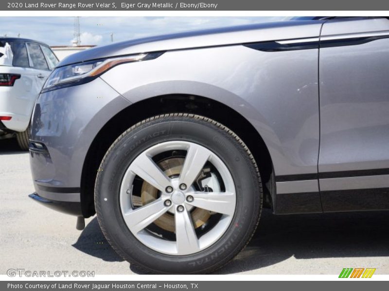 Eiger Gray Metallic / Ebony/Ebony 2020 Land Rover Range Rover Velar S