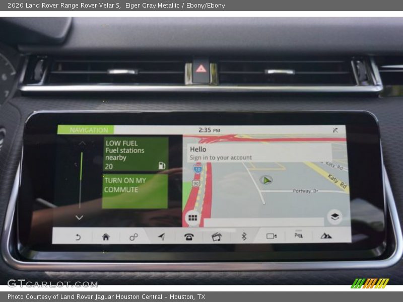 Eiger Gray Metallic / Ebony/Ebony 2020 Land Rover Range Rover Velar S