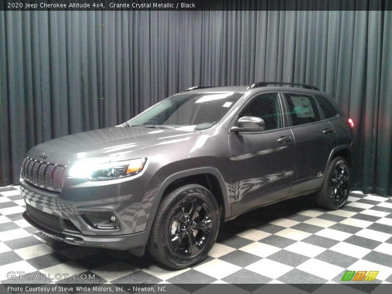 Granite Crystal Metallic / Black 2020 Jeep Cherokee Altitude 4x4
