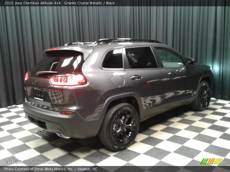 Granite Crystal Metallic / Black 2020 Jeep Cherokee Altitude 4x4