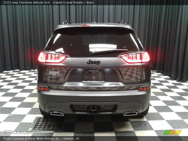 Granite Crystal Metallic / Black 2020 Jeep Cherokee Altitude 4x4