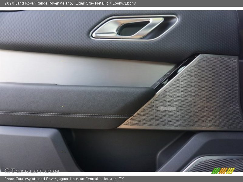 Eiger Gray Metallic / Ebony/Ebony 2020 Land Rover Range Rover Velar S