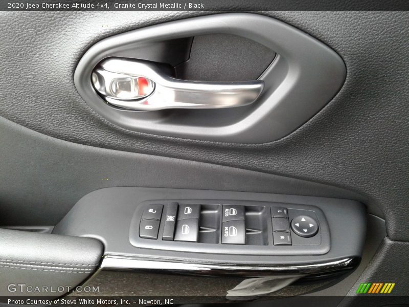 Granite Crystal Metallic / Black 2020 Jeep Cherokee Altitude 4x4