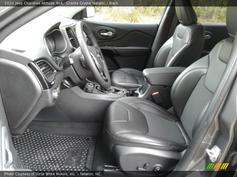 Granite Crystal Metallic / Black 2020 Jeep Cherokee Altitude 4x4