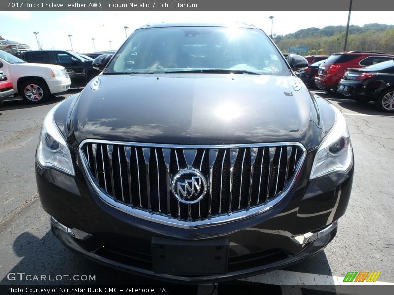 Iridium Metallic / Light Titanium 2017 Buick Enclave Leather AWD