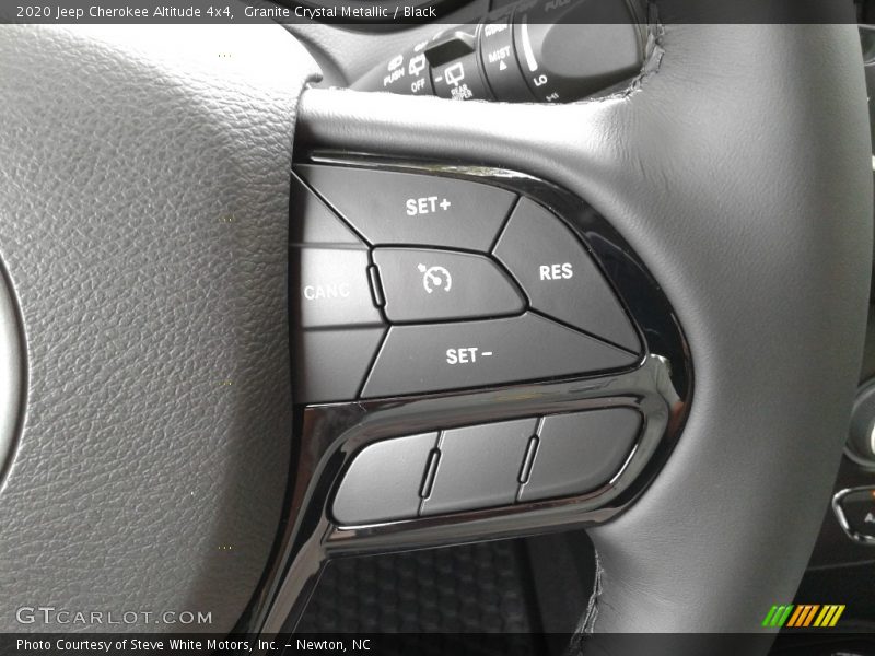 Granite Crystal Metallic / Black 2020 Jeep Cherokee Altitude 4x4