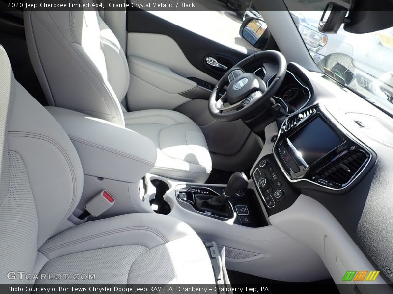 Granite Crystal Metallic / Black 2020 Jeep Cherokee Limited 4x4