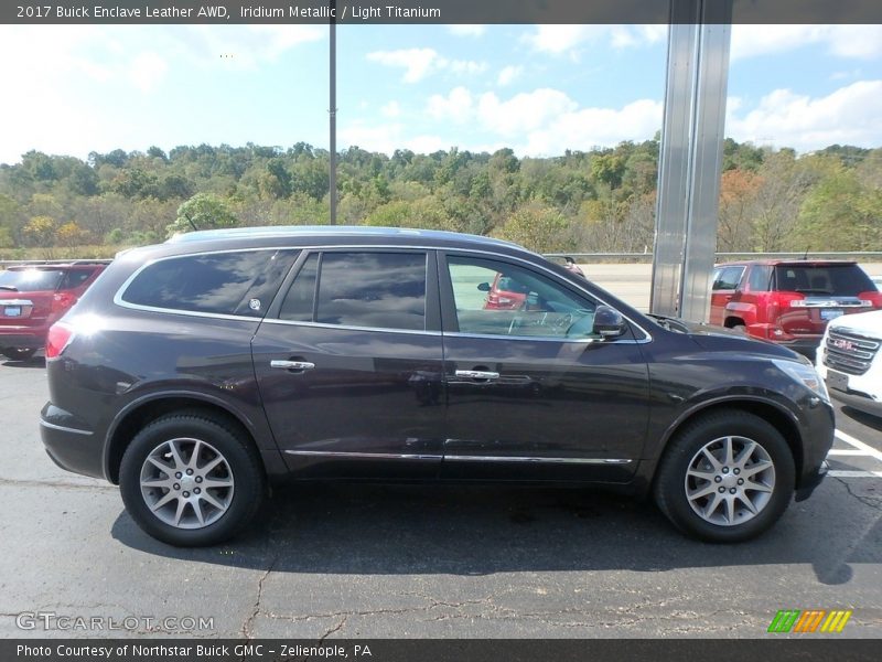 Iridium Metallic / Light Titanium 2017 Buick Enclave Leather AWD