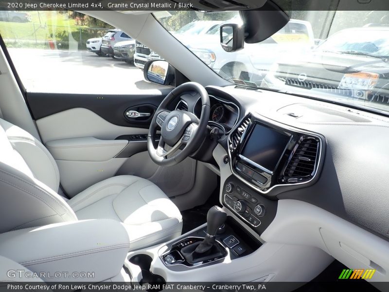 Granite Crystal Metallic / Black 2020 Jeep Cherokee Limited 4x4