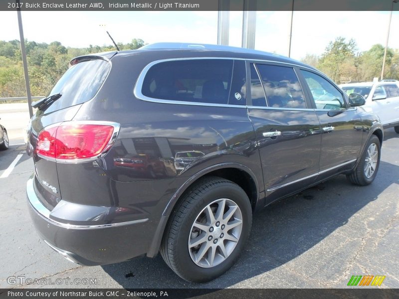 Iridium Metallic / Light Titanium 2017 Buick Enclave Leather AWD