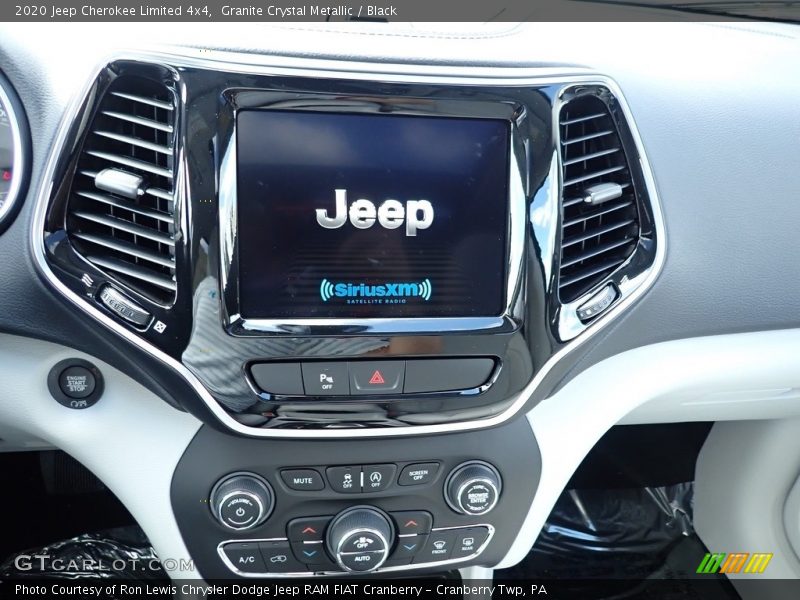 Granite Crystal Metallic / Black 2020 Jeep Cherokee Limited 4x4