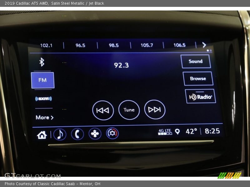 Controls of 2019 ATS AWD