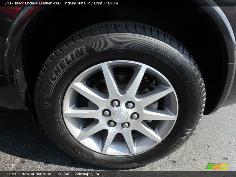 Iridium Metallic / Light Titanium 2017 Buick Enclave Leather AWD