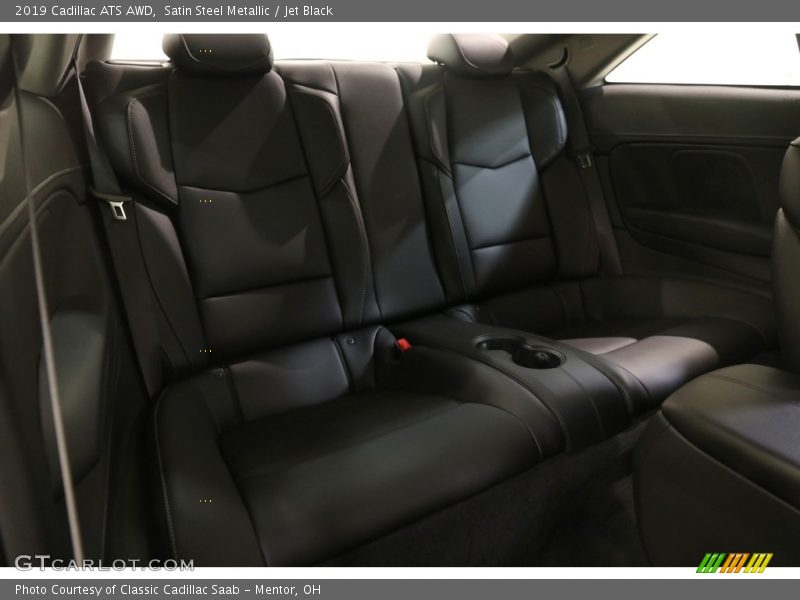 Satin Steel Metallic / Jet Black 2019 Cadillac ATS AWD