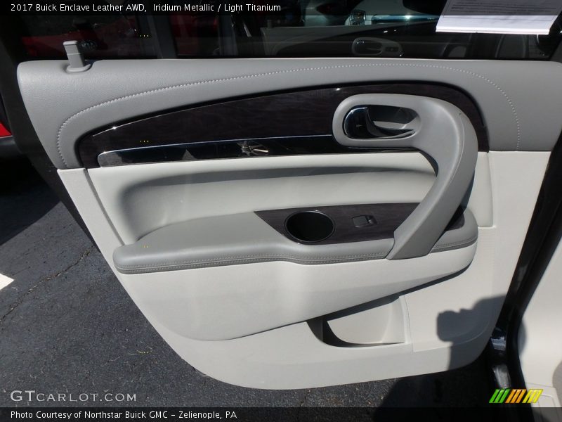 Iridium Metallic / Light Titanium 2017 Buick Enclave Leather AWD