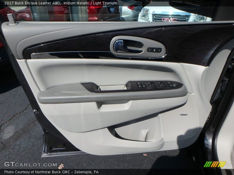 Iridium Metallic / Light Titanium 2017 Buick Enclave Leather AWD