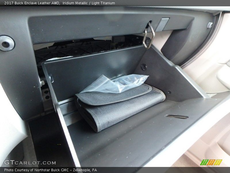 Iridium Metallic / Light Titanium 2017 Buick Enclave Leather AWD