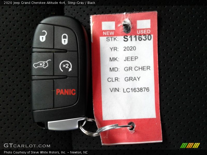 Sting-Gray / Black 2020 Jeep Grand Cherokee Altitude 4x4