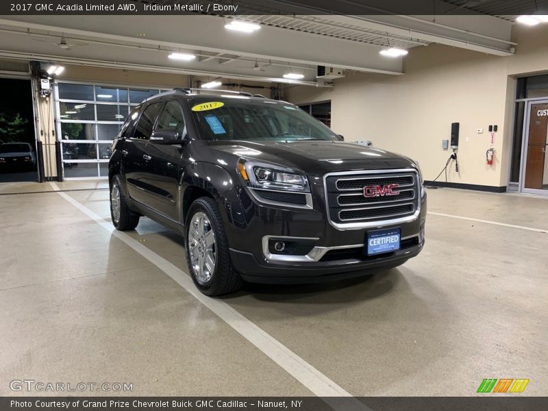 Iridium Metallic / Ebony 2017 GMC Acadia Limited AWD