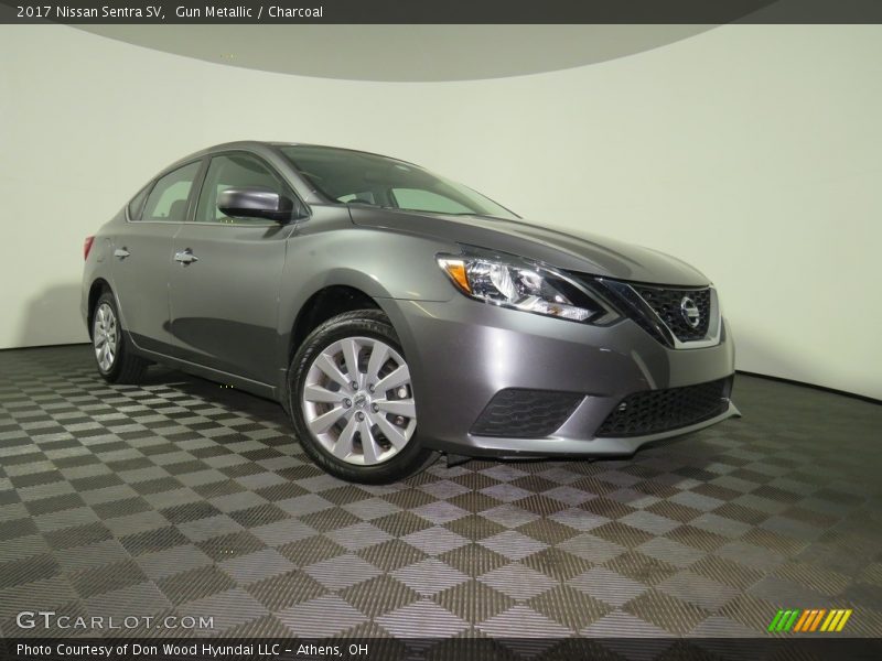 Gun Metallic / Charcoal 2017 Nissan Sentra SV