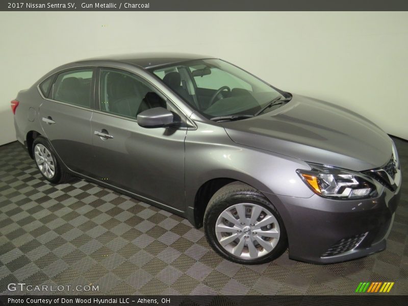 Gun Metallic / Charcoal 2017 Nissan Sentra SV